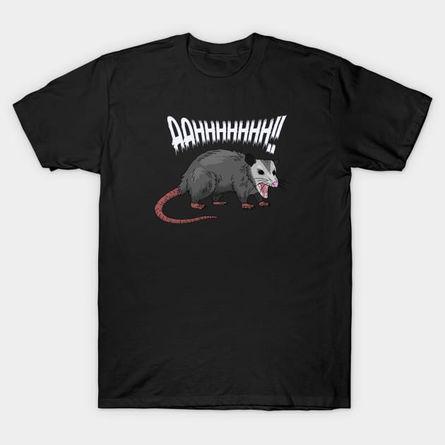 screaming possum T-Shirt by 752 Designs